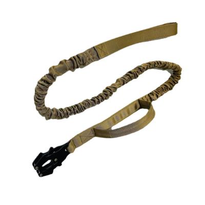 China Military Training Dog Pet Bungee Lead Belt Strong Elastic Padded Walking Tactical Dog Leash for sale