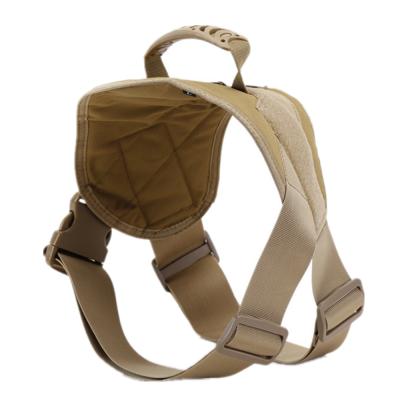 China Chest Harness Nylon Small Animals Molle Dog Collar Adjustable Training Clothes Tactical Dog Vest for sale