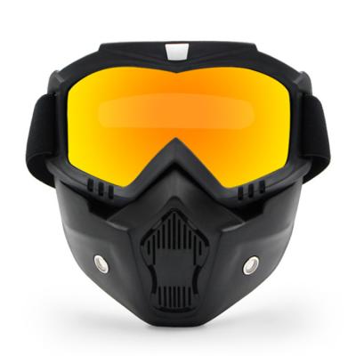 China Breathable Removable Full Face Goggles Paintball Airsoft CS Tactical Toys Spears Shooting Games Protection for sale