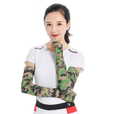 China Breathable Unisex Cooling Cycling Outdoor Arm Cover Sun UV Protection Nylon Working Arm Sleeves for sale