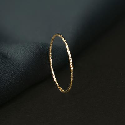 China FASHIONABLE Wholesale Price 18k Real Gold Solid Wedding Couples Towel White Designs Original Rings Jewelry For Women for sale