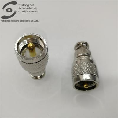 China RF Adapter N Coaxial RF Male To Female Uhf Nickel Plated Connector for sale