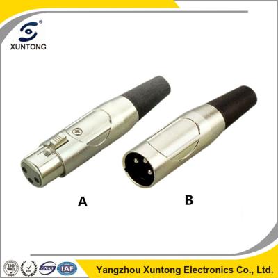 China audio & Audio Jack and Video Microphone Jack 3/4/5/6/7 Pin XLR Connector for sale