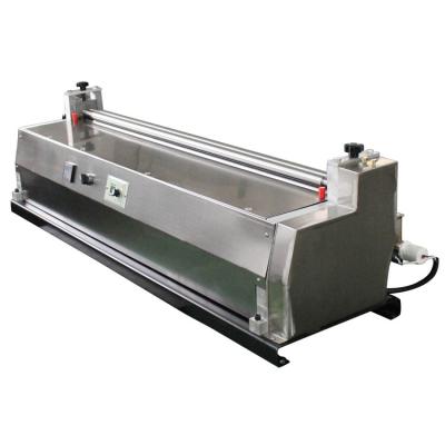 China machinery & JS-700E Material Hot Melt Glue Machine Paper Gluing Machine with Hot and Cold Glue Paper Pasting Gluing Machine for sale