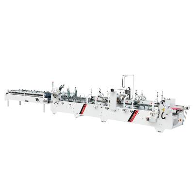 China machinery & SHH-1650E Equipment Small Paper Box Making Machine Carton Box Maker Making Machinery Automatic Corrugated Box Folder Gluer 1650mm for sale