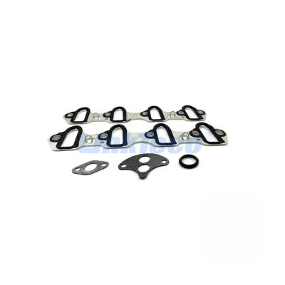 China Aluminum +rubber Engine Intake Manifold Gasket For GM 4.8 5.3 6.0 OHV MS98016T for sale