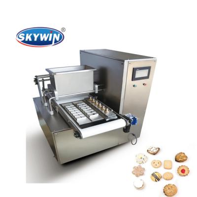 China Skywin PLC Cookie Machine Small Automatic Cookies Control Tray Type Cookie Depositor Machine for sale