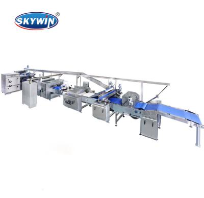 China Factory Full Automatic Making MachineHard and Soft Cookie Hello Panda Production Line Price for sale