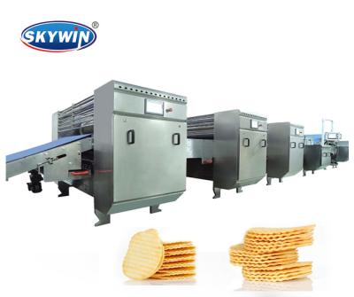 China Hot Product Non-fried Potato Chips Production Line Flour Mill Skywin Cookie Making Machine For Potato Chips for sale