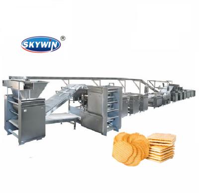 China Multifunctional Industrial Non-fried Potato Chips Production Line Biscuit Making Machines Price for sale