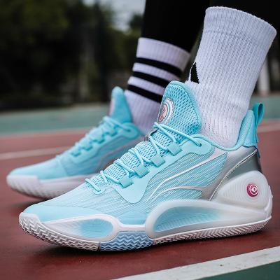 China Cushioning Brand Trend Basketball Shoes Retro 4 Black Cat College Blue Athletic Shoes Mens Sports Shoes for sale