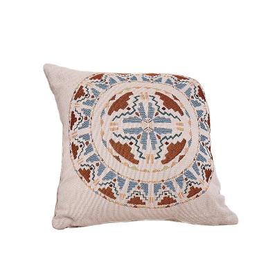 China Anti-Static Woven Jacquard Pillow Cases Cushion Cases Cotton Woven Pillow Cushion Covers Boho for sale