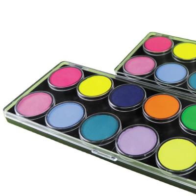 China Face Body Color Pencil Luminous Water Activated Body Paint for Art Painting for sale