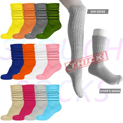 China New Design QUICK DRY Thick Slouch Slouch Socks Heavy Slouch Women's Colorful Slouch Socks for sale