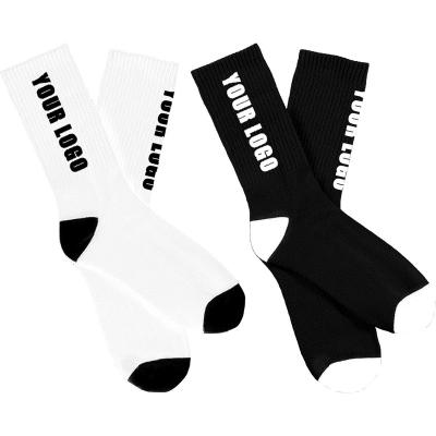 China High Quality Custom Made 100% Breathable Mens Athletic Socks Cotton Cushion Crew Socks For Sports Socks for sale