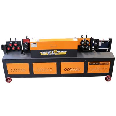 China Building Material Shops CNC Frequency Conversion Steel Wire Straightening And Cutting Machine for sale