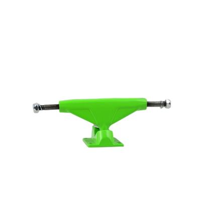 China ASTM 356 powder coating green color aluminum truck for skateboard with cheap price for sale