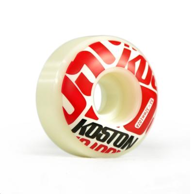 China Wholesale YOUTH KOSTON PU 102A Casting Custom 53mm Logo Skate Skateboard Wheels for sale