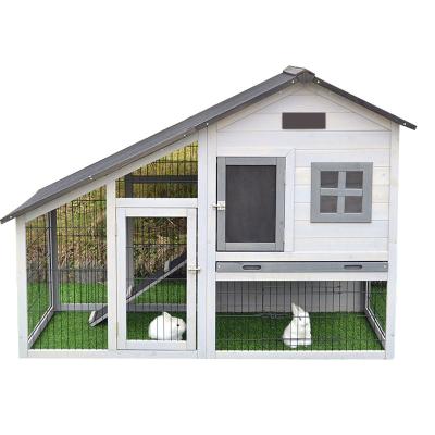 China Exquisite Rabbit Breathable Two Tier Waterproof Racing Hens Cage Rabbit Nesting Box for sale