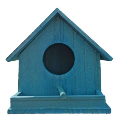 China Wholesale Wooden Breathable Decoration Creative Rural Bird's Nest Outdoor Home Decoration for sale