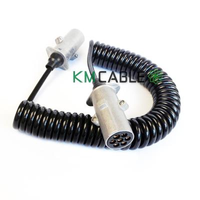 China Anhänger-Kabel-halb Anhänger-aufgerolltes kupfernes Hochleistungsmaterial des Kern-12V 7 zu verkaufen