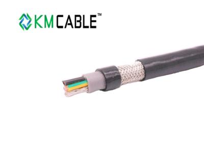 China Twisted Pair Multicore Flexible Cable , Cy Control Overall Screened Motor Cable for sale