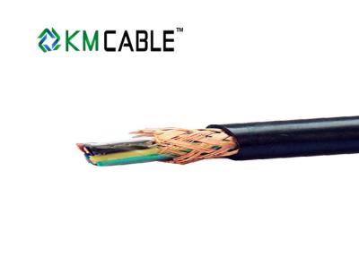 China El cable plano industrial de la flexión de 2 bases, filamento multi de 12 indicadores ata con alambre el PVC aislado en venta