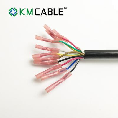 China 10mm2 Extra Flexible Shielded Cable 3 Core Heat Resistant Flex Meter Mark for sale