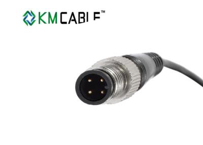 China PVC Insulation M12 8 Pin Cable Custom Made Jacket 2 Core X 1.0mm for sale