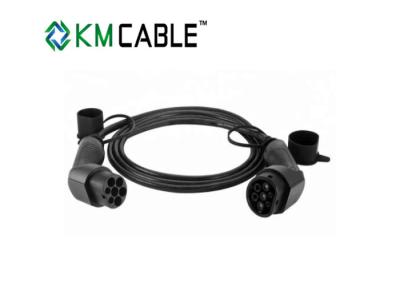 China Portable Type 2 EV Charging Cable Wire Extension 32amp 3 Phase Mode for sale