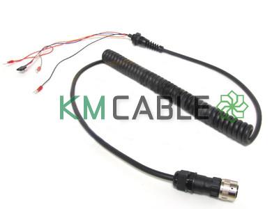 China 2 Kabel-Geldstrafen-Kupferdraht PU-Außenmantel des Kern-X 1.0mm gewundener zu verkaufen