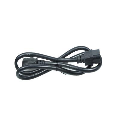 China Home Appliance Factory Outlet CE Approved IEC 320 250V C13/C14/C19/C20 Black Plug Extension Power Cord Electrical Cable Outdoor for sale