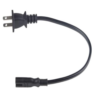 China Taiwan high quality home appliance BSMI approved PSU. ZB-02T 125V 2 Pin Plug Cord Power Cable Electrical Extension for sale