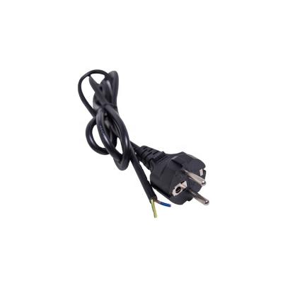 China Home Appliance Black Customized US Cord 250V Extension AC 3 Pin Power Cord With Flat Plug for sale