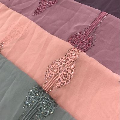 China Gold Chiffon Luxury Chiffon Head Scarf Solid Soft Gold Long Scarves For Women Muslim Hijab Islamic Shawl And Wrap Headscarf for sale