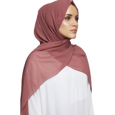 China 10 Colors Solid Color Chiffon Chiffon High Quality Bubble Towel Scarf Muslim Scarf Shawl for sale