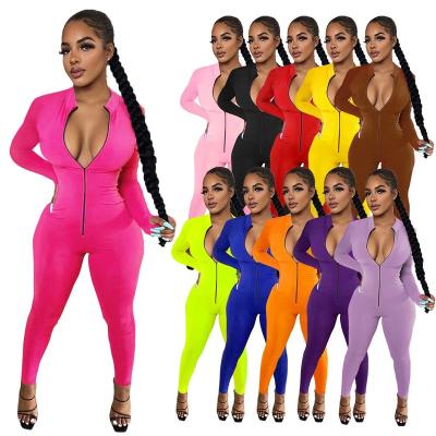 China Spring 2021 New Fashion QUICK DRY Design Slim Sexiest Women's One-Piece Women's Plus Size Women's Clothing for sale