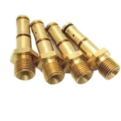 China Precision Aluminum Custom Hardware Machining CNC Turning Brass Fittings for sale