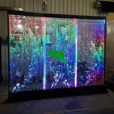 China Swirl Water Bubble Restaurant Hotel Decoration Multi Color LED Water Bubble Digital Programming Wall for sale