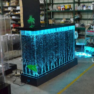 China New Design Modern Aquarium Modern Glowing Led Bar Counter For Led Bar Furniture for sale