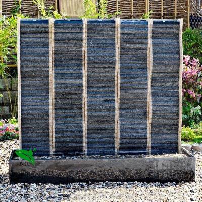 China Traditional outdoor granite stone fountain, garden stone waterfall decoration for sale