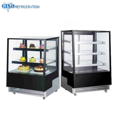 China Refrigerated Commercial Pastry Cake Showcase Versus Single-Temperature Cake 1200mm for sale