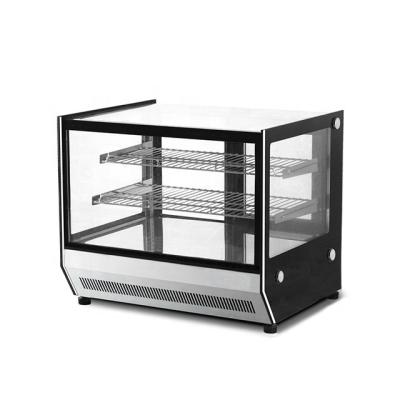 China Bakery Products Cake Glass Showcase Bakery Countertops Display Refrigerator Equipment for sale