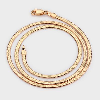 China Copper Link Chain Chunky Necklace Snake Chain Necklace Hiphop Women Trendy Jewelry for Men Women Hip Pop for sale