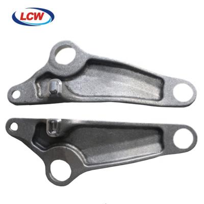 China Non-ferrous metals bicycle connecting rod piece forgings, CNC machining and aluminum alloy heat treatment and forging processing equipment for sale