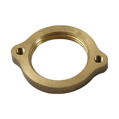 China Copper non-ferrous metals and aluminum alloy forging processing plant, copper ring, brass precision parts processing for sale