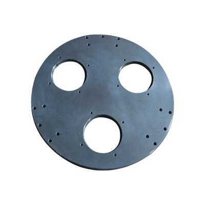 China Nonferrous Metal Aluminum Alloy Processing Plant Automobile Flange Cover CNC Forging Machining for sale