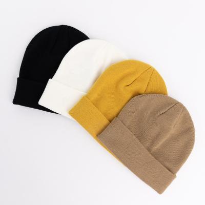 China HIGH QUALITY Eco-Friendly ADD LOGO Warm Winter Unisex Hip MADE TO ORDER Hop Knit Fisherman Envelope Skull Roll Cuff Ski TWO LAYERS Hood Beanie Hat for sale