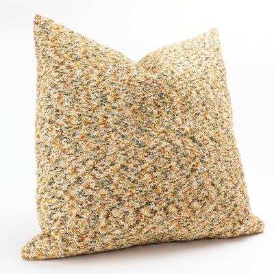 China 24x24 Multi Colored Reversible Throw Pillow Nondisposable Home Decor Multi Colored Bouillon Texture Art Marl Camel Decor Wholesale Cushion for sale