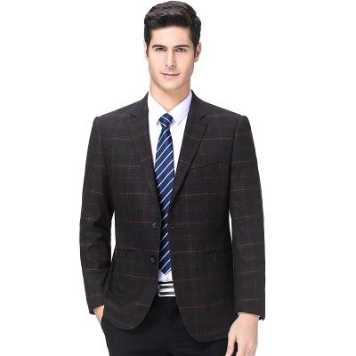 China Professional Men's Suit Jacket Suit Manufacture Anti-Wrinkle Supplier Hot Sale Woolen Fabrics Man Suit for sale